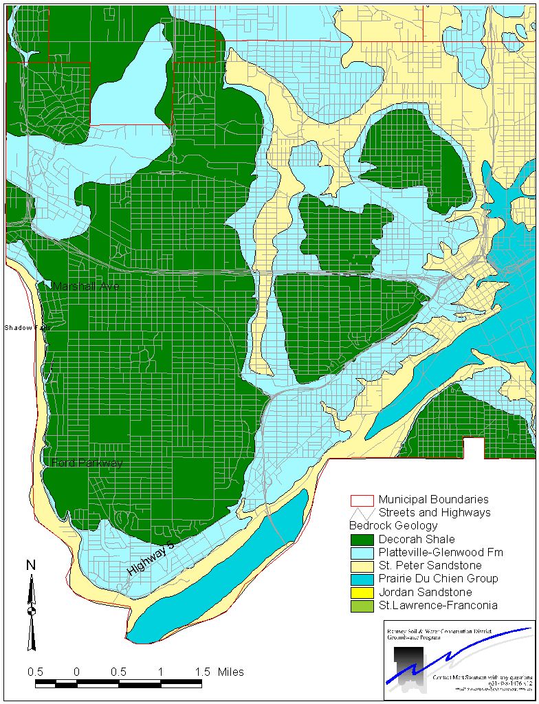 Bedrock Geology - Friends of the Parks and Trails