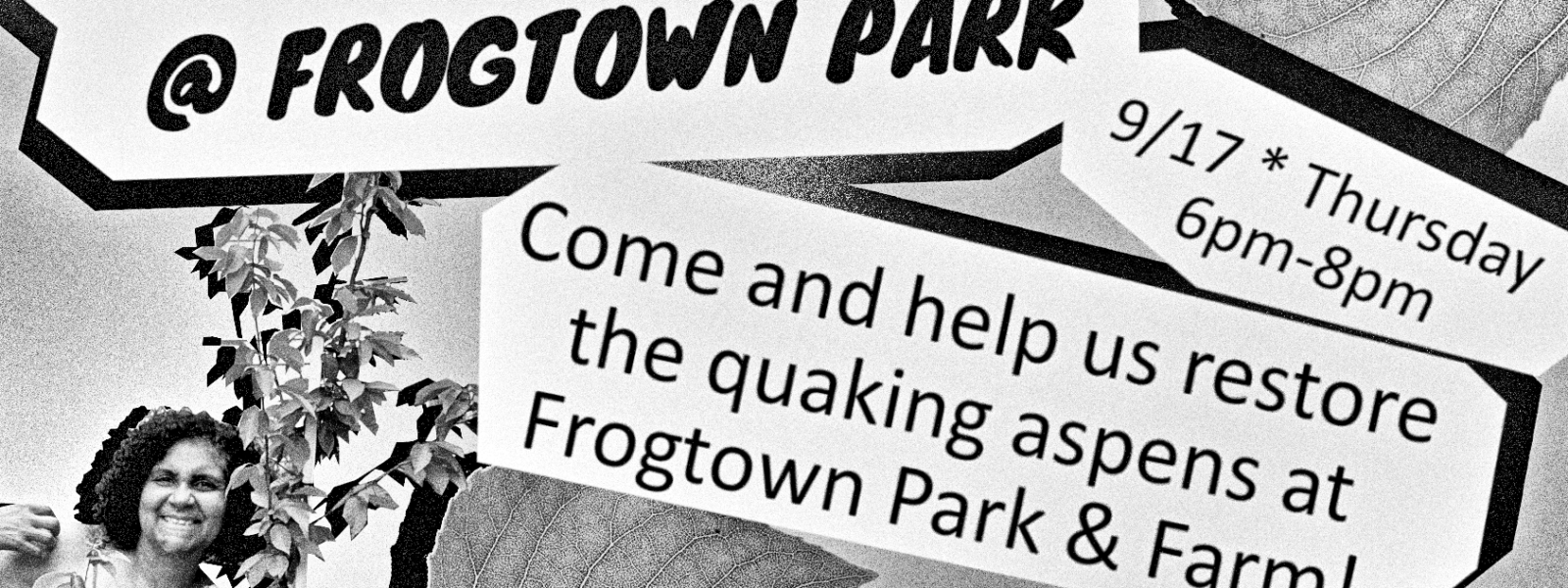 Frogtown Park Tree Planting on 9/17